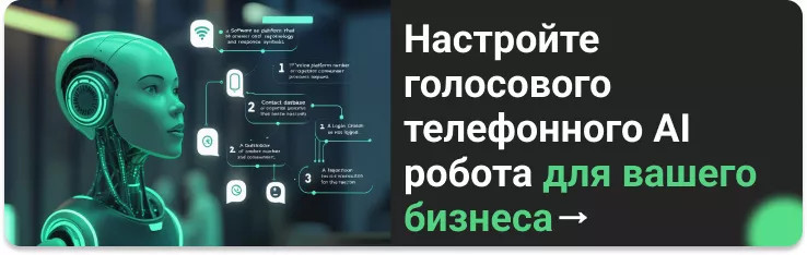 настройка голосового ИИ-робота для звонков